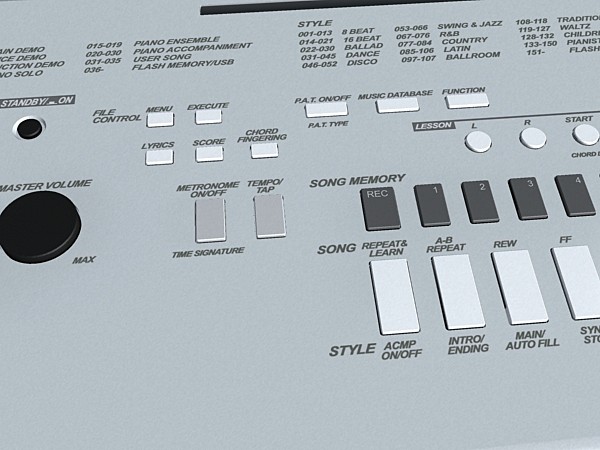 3d band rock guitar - band set by monkeyodoom