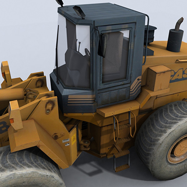 loader industrial 3d max - Front Loader 1 by papillon