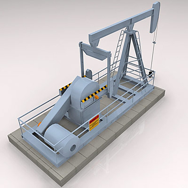 3ds max oil pump - Oil pump by QLEE
