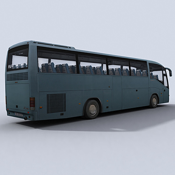 coach vehicle 3d model - Coach 1 by papillon
