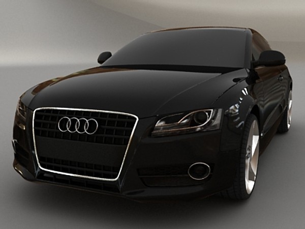 audi a5 luxury 3d model - Audi A5 by fabelar