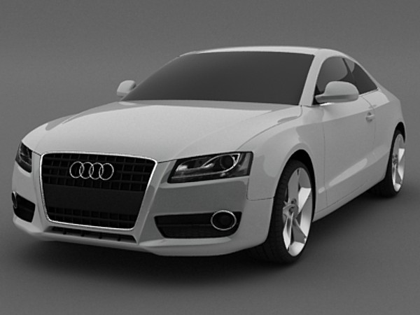 audi a5 luxury 3d model - Audi A5 by fabelar