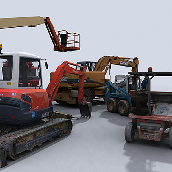 realtime public works vol 2 3d model - Public Works Collection Vol.2 by papillon