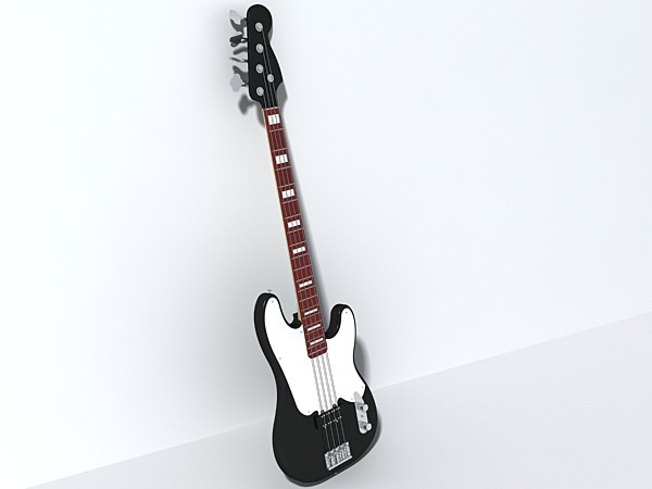 3d band rock guitar - band set by monkeyodoom