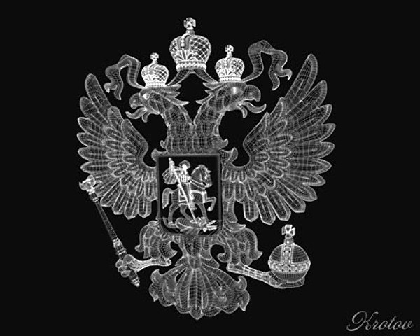 3d heraldry russia russian federation - Heraldry of Russian Federation by Krotov