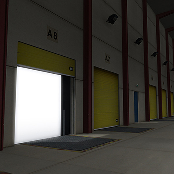 modular logistics building 1 3ds - Modular Logistics Building 1 by papillon