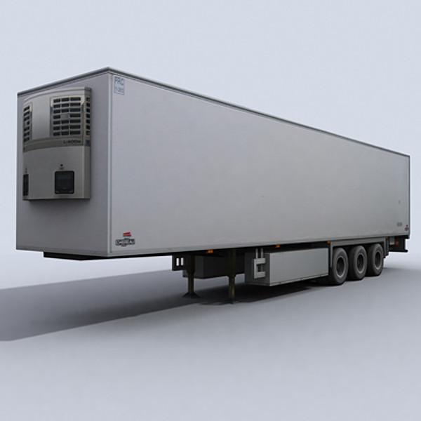 refrigerated transport truck 3ds - Refrigerated Transport Truck 1 by papillon
