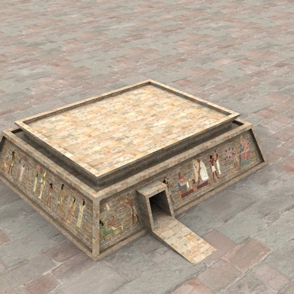 3dsmax egyptian buildings set egypt - Egyptian City Set by scripter