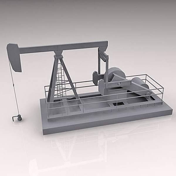 3ds max oil pump - Oil pump by QLEE