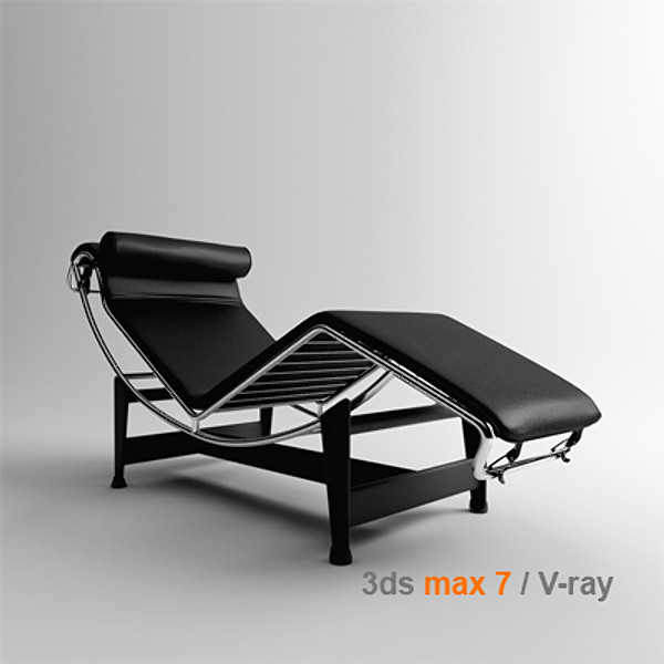 max design le corbusier lc4 - le corbusier lc4 by lajhar