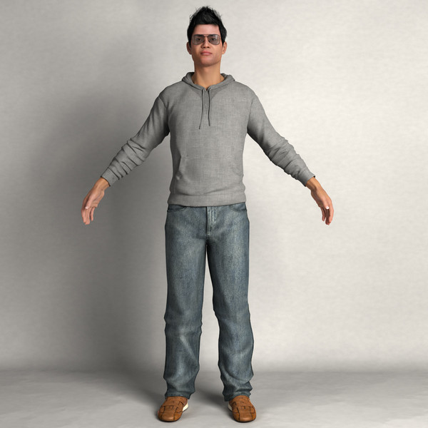 3d digital double mentalray - CMan0001-HD2-CS... by axyzdesign