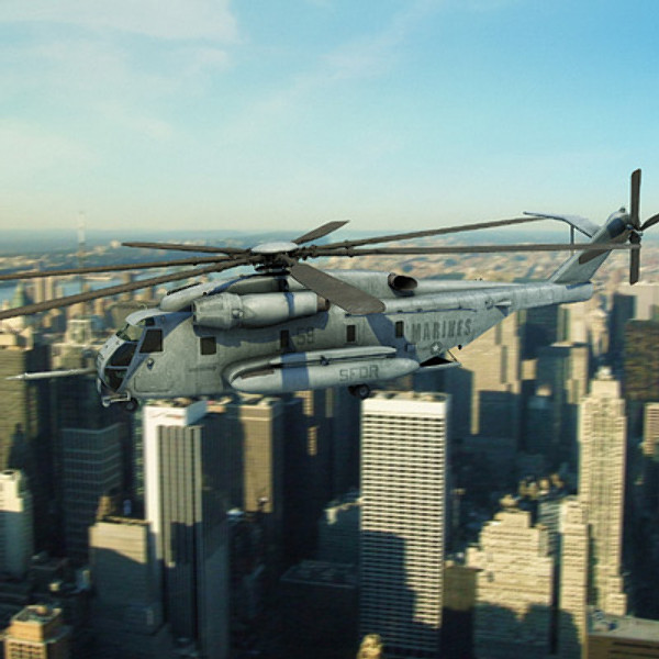 sikorsky ch-53e super stallion max - CH-53E super stallion by earth art
