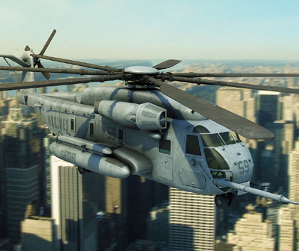 sikorsky ch-53e super stallion max - CH-53E super stallion by earth art