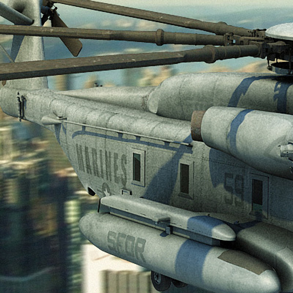 sikorsky ch-53e super stallion max - CH-53E super stallion by earth art