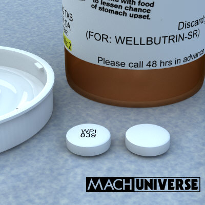 prescription bottles 3d lwo - Medicine Bottles... by machuniverse