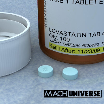 prescription bottles 3d lwo - Medicine Bottles... by machuniverse