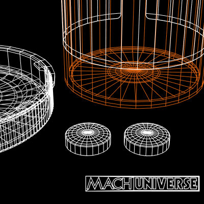 prescription bottles 3d lwo - Medicine Bottles... by machuniverse