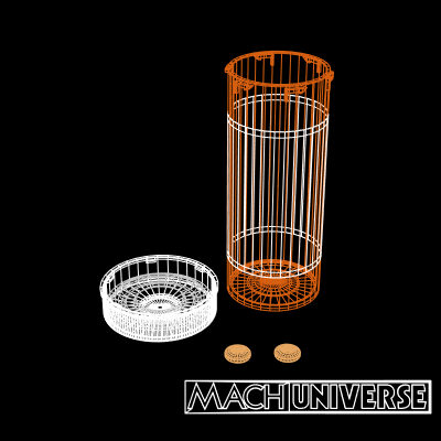 prescription bottles 3d lwo - Medicine Bottles... by machuniverse
