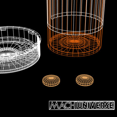 prescription bottles 3d lwo - Medicine Bottles... by machuniverse