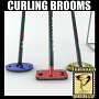 curling brooms 3d dwg