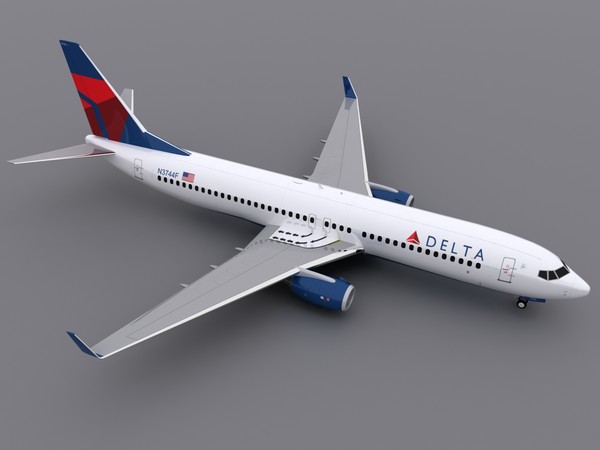 aircraft delta max - 737-800 - Delta... by foxxhound