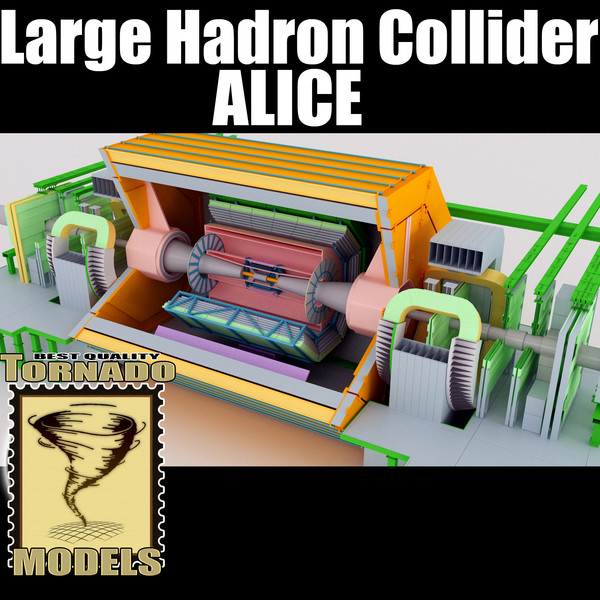 3dsmax large hadron collider - - Large Hadron Collider (LHC) - ALICE by Tornado Studio