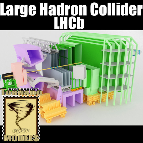 maya large hadron collider - - Large Hadron Collider (LHC) - LHCb by Tornado Studio