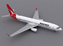 3d aircraft qantas model