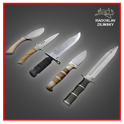 3d model of combat daggers knives pack - Dagger combat knives PACK... by radoxist