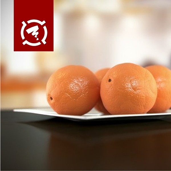 3d resolution orange modeled model - Orange model by Zigzain