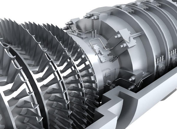 gas turbine 3d max - Gas Turbine by yusuf joher taherali