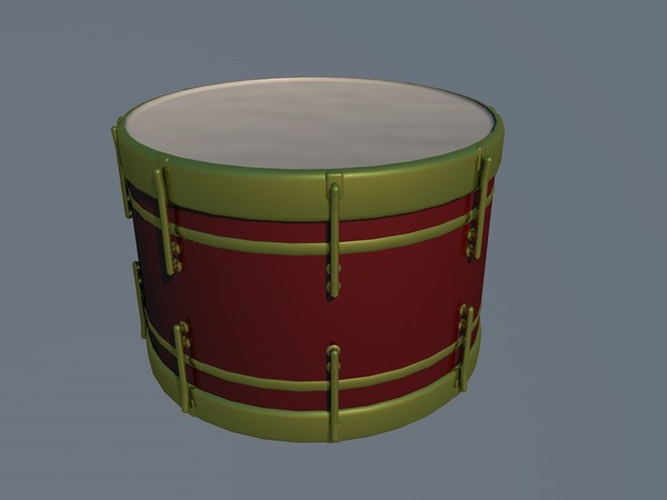 drum c4d - drum2.c4d by Doolodes