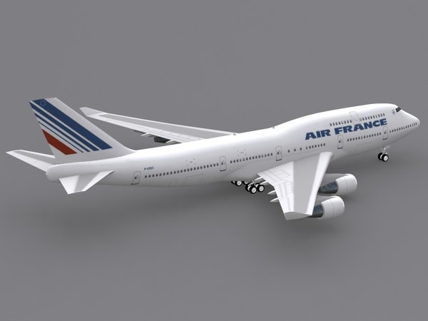 3d model jumbo airbus a380-800 - A380 747-400 747-SP - Jumbo Collection by PedroFaut