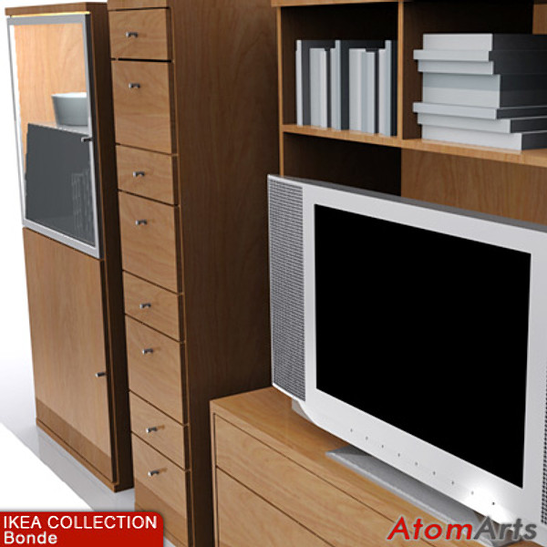 ikea furniture 3d model - IKEA Furniture Collection by Atom Arts