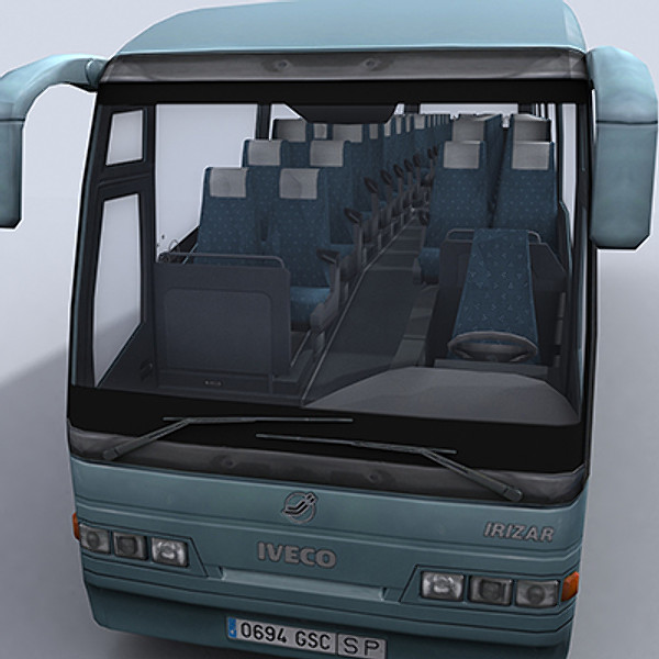 coach vehicle 3d model - Coach 1 by papillon