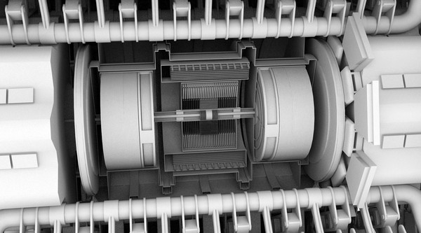 3d large hadron collider lhc model - Large Hadron Collider (LHC) by Tornado Studio