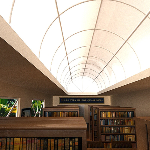 3dsmax interior library - Library Interior by scripter