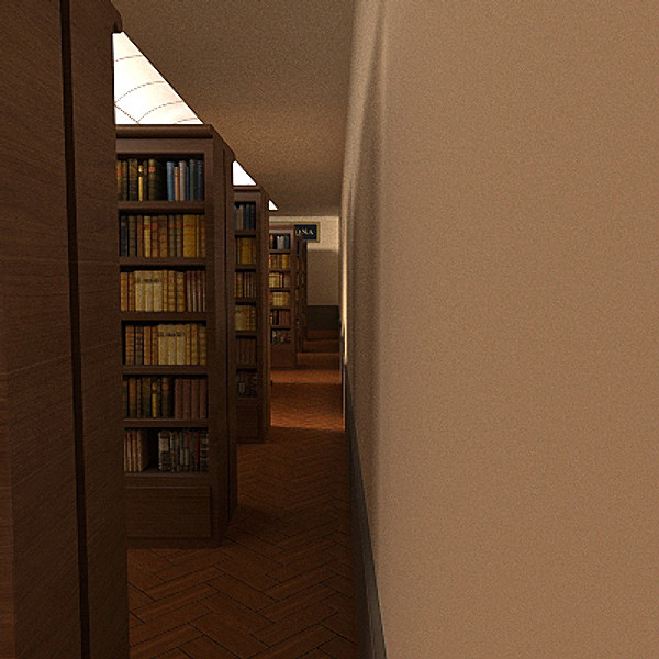 3dsmax interior library - Library Interior by scripter
