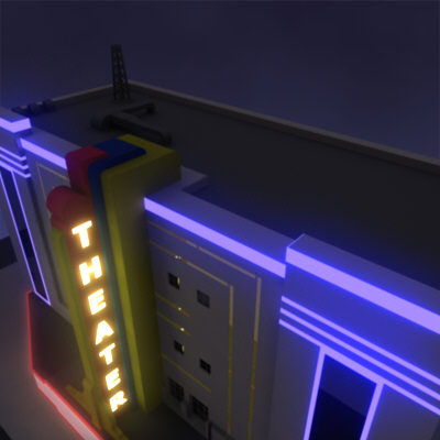 theater stanchions movie max - Theater by AhearnART