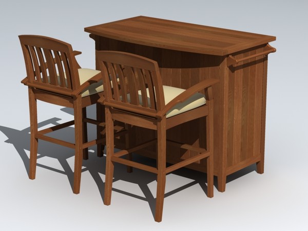 obj patio furniture set - patio_set_1_(max6).zip by monkeyodoom