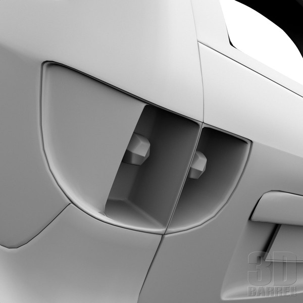 maya generic car - Generic Car 004 - SUV by 3Dbarrel