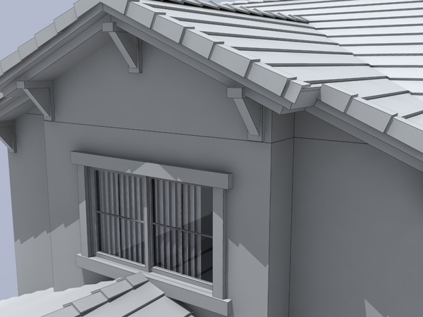 house set 10 3d 3ds - house set of 10 by monkeyodoom