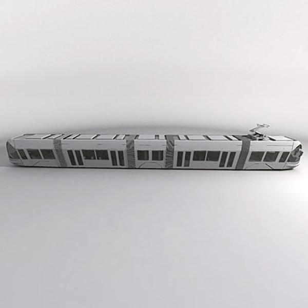 3ds tram passenger - Generic Tram 3ds by QLEE