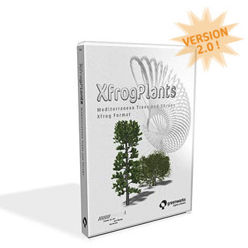 xfrogplants lentisk tree shrub 3d model - XfrogPlants Lentisk by xfrog