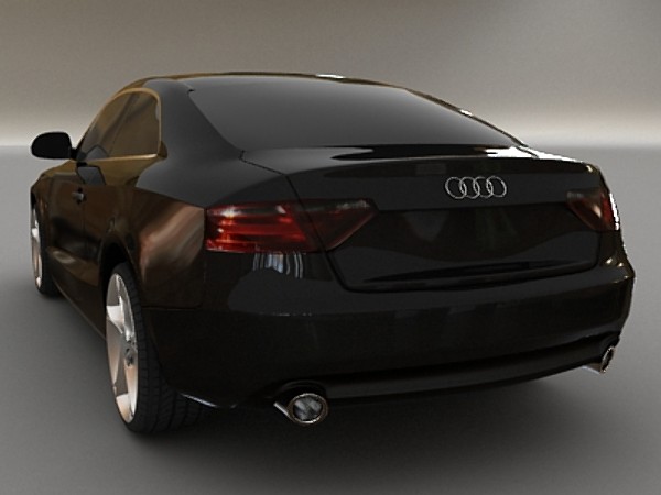 audi a5 luxury 3d model - Audi A5 by fabelar