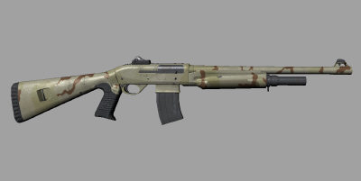 obj midpoly benelli tactical nova - Benelli Nova Tactical midpoly by nuvanda