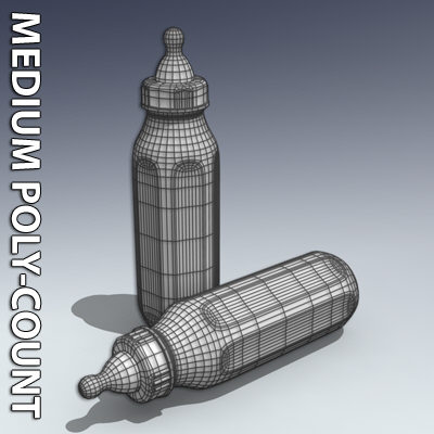 baby milk bottle 3ds - Baby Bottle by Adam Walker Film