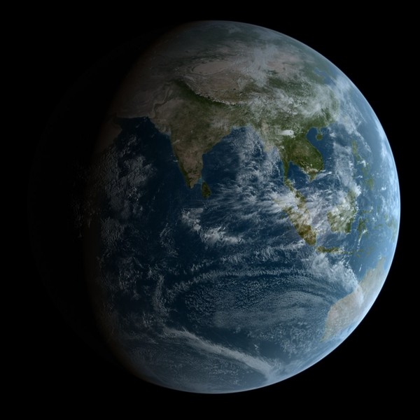 3ds max earth 16k - Photorealistic Earth 16k by startrek37