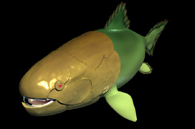 dunkleosteus prehistoric fish 3d ma - Dunkleosteus.ma by millmanorama