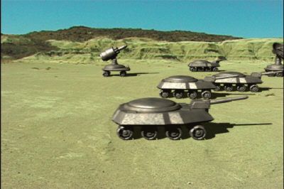 tank robotic 3d 3ds - Robot Tanks... by Infinite3dfx